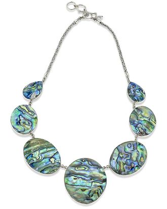 Samuel B. Silver Pearl Byzantine Chain Necklace