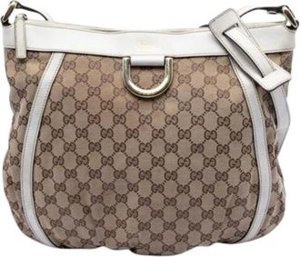 Gucci Pre-owned Cross Body Bags, female, Beige, Size: ONE SIZE Pre-owned Crossbody Bag