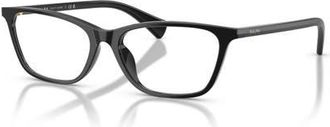 Ralph Lauren 53mm Rectangle optical glasses in Black at Nordstrom
