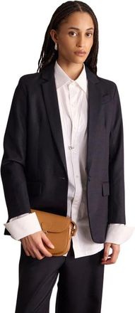 Ines De La Fressange Bruna Jacket - Dames - Blazers - Blauw - XL - Wol - Jassen
