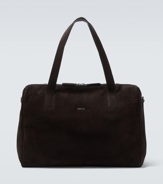 Ermenegildo Zegna Leather duffel bag