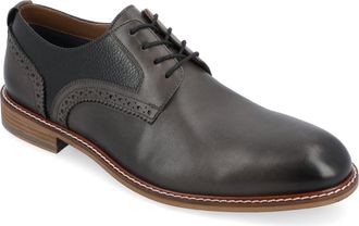 Thomas & Vine Clayton Plain Toe Brogue Derby