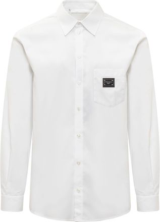 Dolce & Gabbana Logo Plaque Martini Shirt