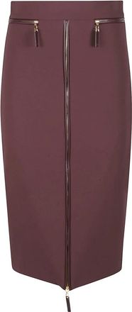 Elisabetta Franchi Mujer, Faldas, Marrón, Talla: M