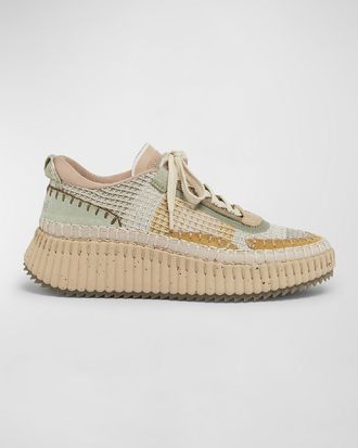 Chlo&eacute; Nama Stitch Walking Sneakers