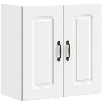 vidaXL Kitchen Wall Cabinet Kalmar White Engineered Wood Vidaxl