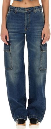 Stella McCartney Blue Regular Mid Rise Jeans