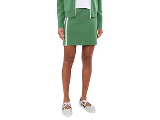 Sanctuary Places To Be Knit Track Skirt Womens Skirt Green Juice : LG (US 10-12), Linen