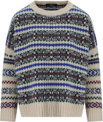 Weekend by Max Mara MAGLIONE GIROCOLLO RIVETTO MULTICOLORE MAX MARA WEEKEND