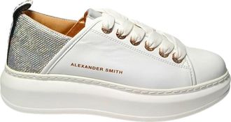 Alexander Smith Pelle Sneaker - Dames - Sneakers - Wit - 36 EU - Leer - Schoenen