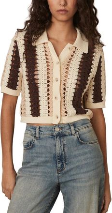 Reiss Roni Pattern Top