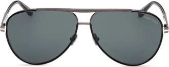Tom Ford Sunglasses, male, Black, Size: 63 MM Sunglasses