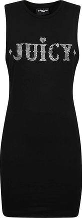 Juicy Couture Logo Cotton Mini Dress
