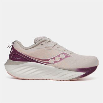 Saucony Womens Saucony Triumph Running Shoe in White pink