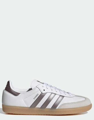 adidas Originals Samba og - Scarpe bianco nuvola/caff&egrave;