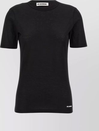 Jil Sander cotton logo-print short-sleeve t-shirt