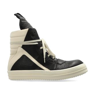 Rick Owens Hoge sneakers - Heren - Schoenen - Zwart - Maat: 45 EU Leer