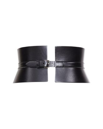Alaia Ala&iuml;a Leather Corset Cinch Belt (Authentic Pre-Loved)