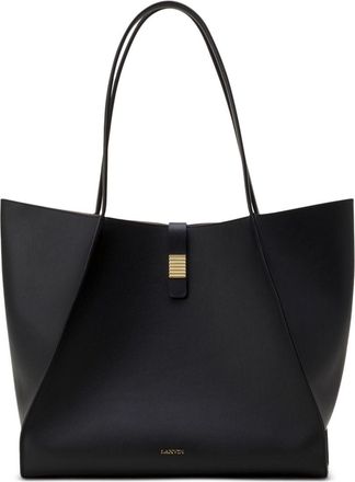 Lanvin Structured Leather Tote Bag
