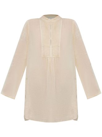 Tory Burch Tunica con pieghe - Toni neutri