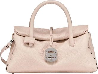 Zanellato Kleine Handtas - Dames - Handtassen - Roze - ONE Size - Leer - Tassen