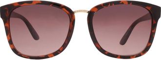 Guess Brown Gradient Square Ladies Sunglasses GF0327 52F 57