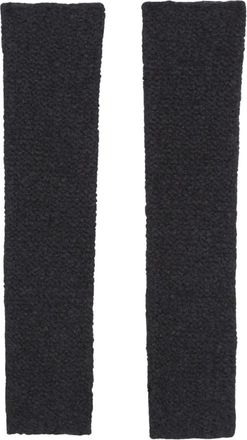 Cortana Lange gebreide armwarmers - Dames - Handschoenen - Blauw - ONE Size - Kasjmier - Accessoires