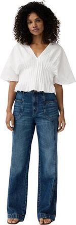 Alchemist Pants Lori - Dames - Regular Fit Jeans - Blauw - L - Katoen - Jeans
