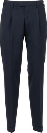 Pantaloni Torino Pantaloni con piega - Blu