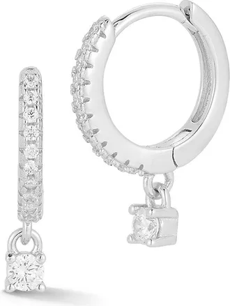 Glaze Jewelry Silver Cz Earrings