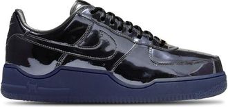 Nike Mens Air Force 1 Low 07 - Shoes Black/Black/Gold Size 10.0