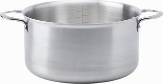De Buyer Alchimy Faitout Acero Inoxidable 20 Cm Con Asas Remachadas