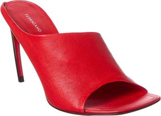 Ferragamo Nymphe Leather Sandal