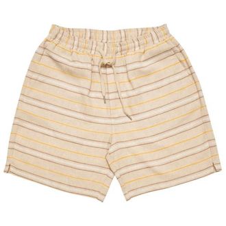 Mazine Striped Linen-Mix Shorts Shorts f&uuml;r Herren | beige