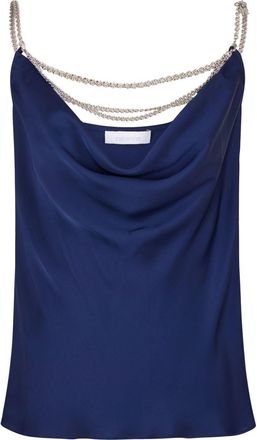Paco Rabanne Chain-Detail Tank Top - Womens - Polyester
