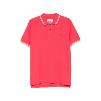 Vivienne Westwood Classic Embroidered-detail Cotton Polo Shirt