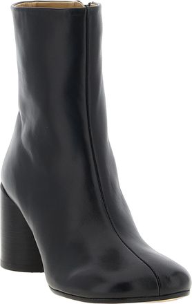 Maison Margiela Womens Black Polyester Ankle Boots