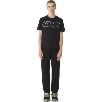 Lanvin Black Modern Curb T-Shirt at Nordstrom, Size Xx-Large Eu
