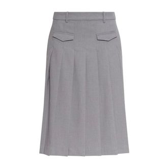 Munthe Donna, Gonne, Grigio, L, new