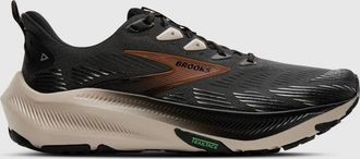 Brooks Mens Ghost Trail Running Shoes In Ebony Black Clove