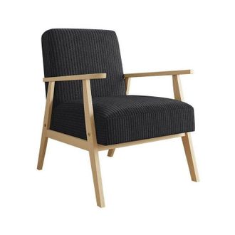 Mirjan24 Mobilier1 - Sillón Clovis 100, Poso 135, 76x59x67cm, Tapiz, Patas: Madera, 0