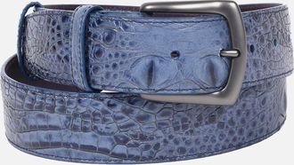 Elliot Rhodes Mens Elliot Rhodes Coco Jenny Leather Belt Denim - Blue - Size: UK 32