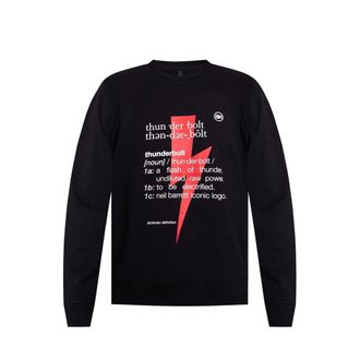 Neil Barrett Black Cotton Mens Sweatshirt