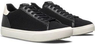 Clae Bradley Knit Low Top Sneaker in Black White Cactus at Nordstrom Rack, Size 10.5