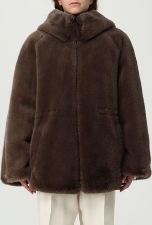 Emporio Armani Pelliccia reversibile Emporio Armani in pelliccia sintetica e nylon