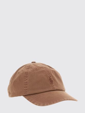 Polo Ralph Lauren Cappello da baseball in cotone con logo ricamato