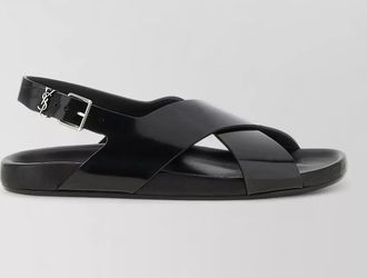 Saint Laurent leather helios sandals