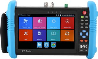 OEM Probador De Videovigilancia Cctv Poe, Pantalla T&aacute;ctil Ips H.265 4k De 7, Probador De C&aacute;maras Ip, Probador Anal&oacute;gico Cvbs, Wifi Integrado Con Poe/tarje