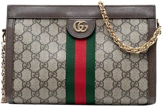Gucci Pre-owned Gucci Small GG Supreme Web Ophidia Chain Crossbody Ladies DCVQ9ZZWLVT10VZY