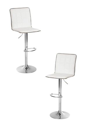 Regalos Miguel Packs Taburetes Cocina - Pack 2 Taburetes Likod - Blanco